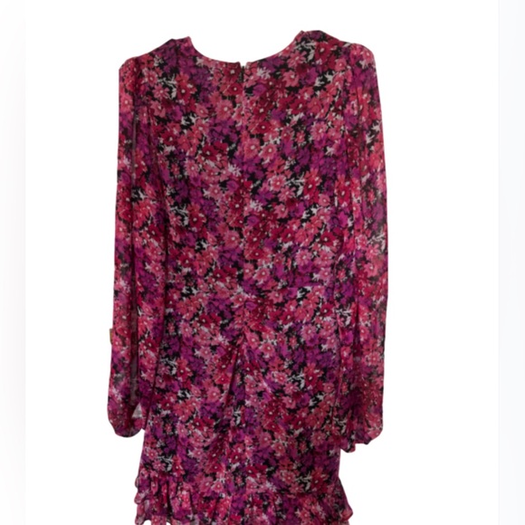 Floral ruffle express dress - Picture 2 of 6